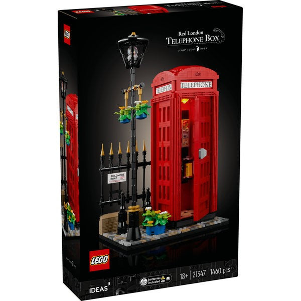 21347 Red London Telephone Box