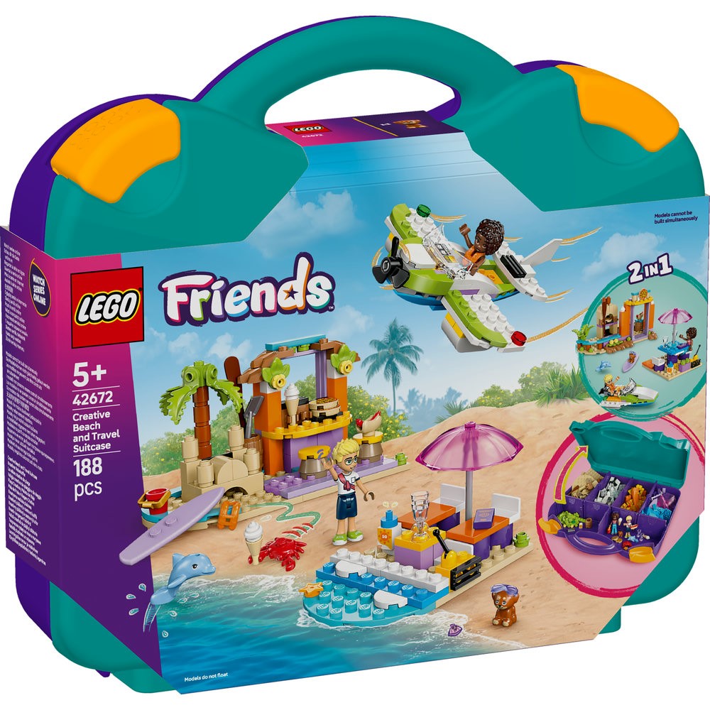 42672 Creative Beach and Travel Suitcase