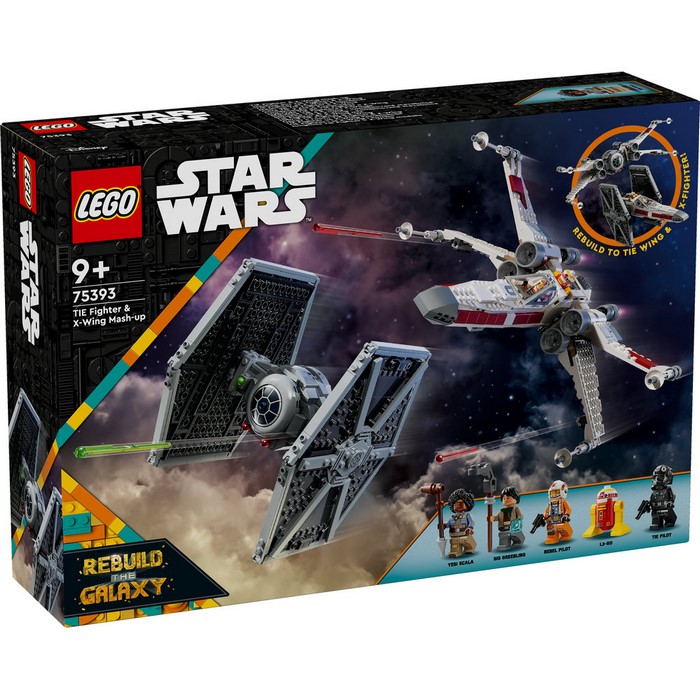 75393 TIE Fighter & X-Wing Mash-up