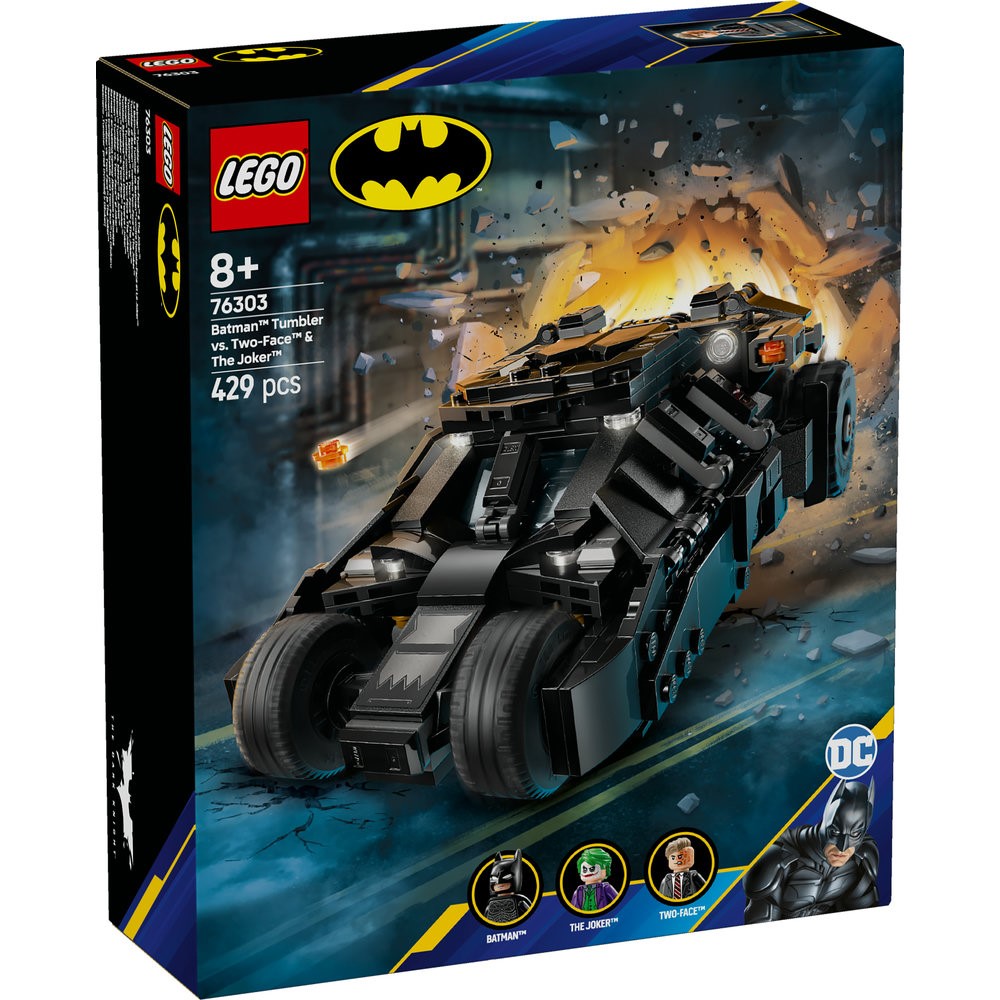 76303 Batman™ Tumbler vs. Two-Face™ & The Joker™